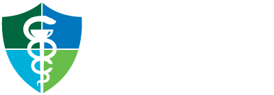 Ontario College of Pharmacist Logo with white text