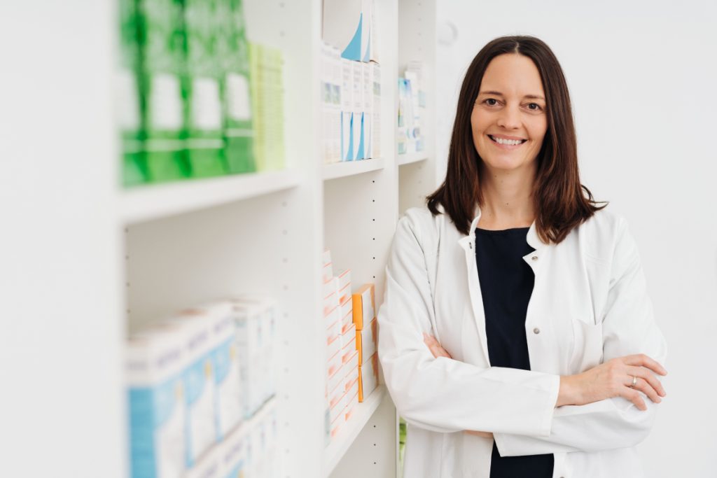 Happy Female Pharmacist